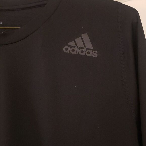 Adidas Climalite Mens Athletic Short Sleeve‎ Black T-Shirt Size XL NWT - Picture 2 of 5